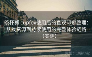 茶杯狐 cupfox使用后的直观印象整理：从找资源到持续使用的完整体验链路（实测）